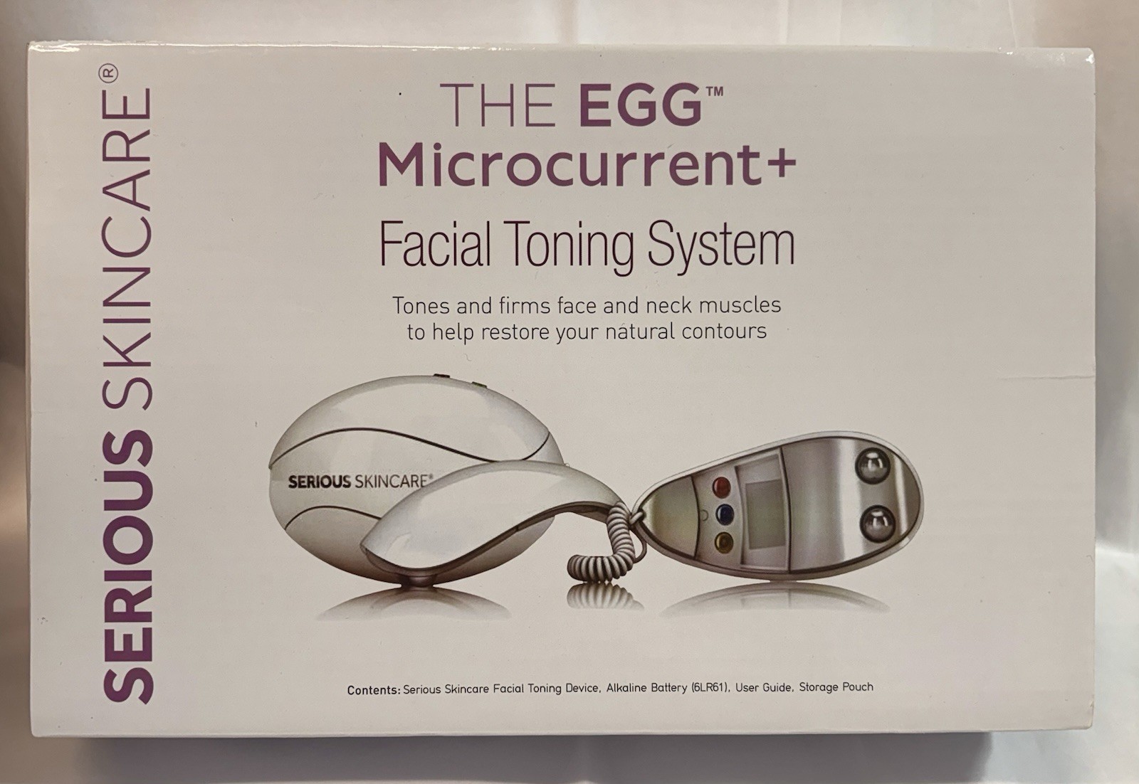 Serious Skincare The EGG Microcurrent+ Facial Toning System NIB