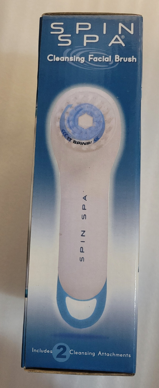 Spin Spa Cleansing Facial Brush NIB