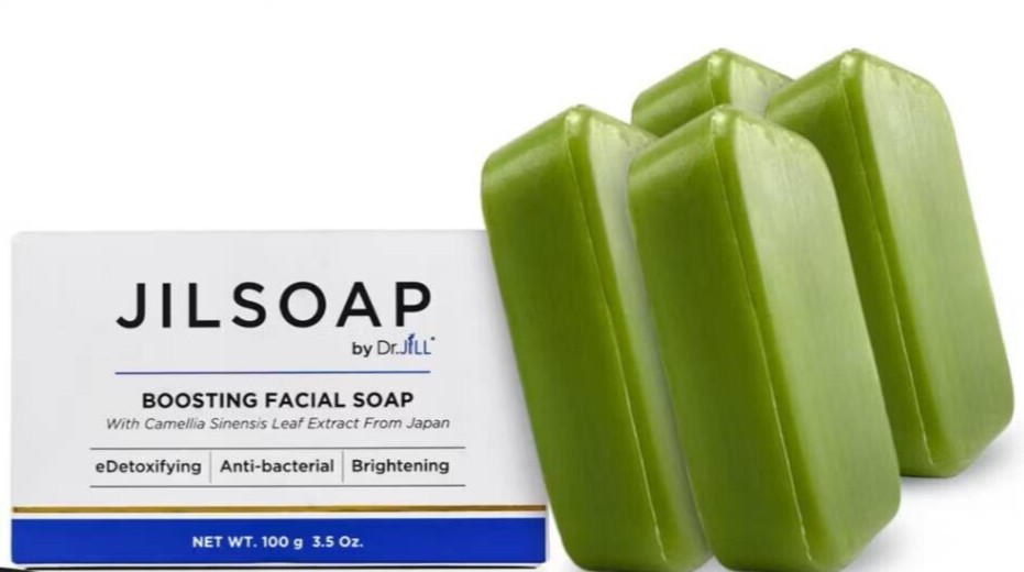 Set of 4 pcs Dr.JiLL Advanced soap JILSOAP BOOSTING FACIAL SOAP 100grams