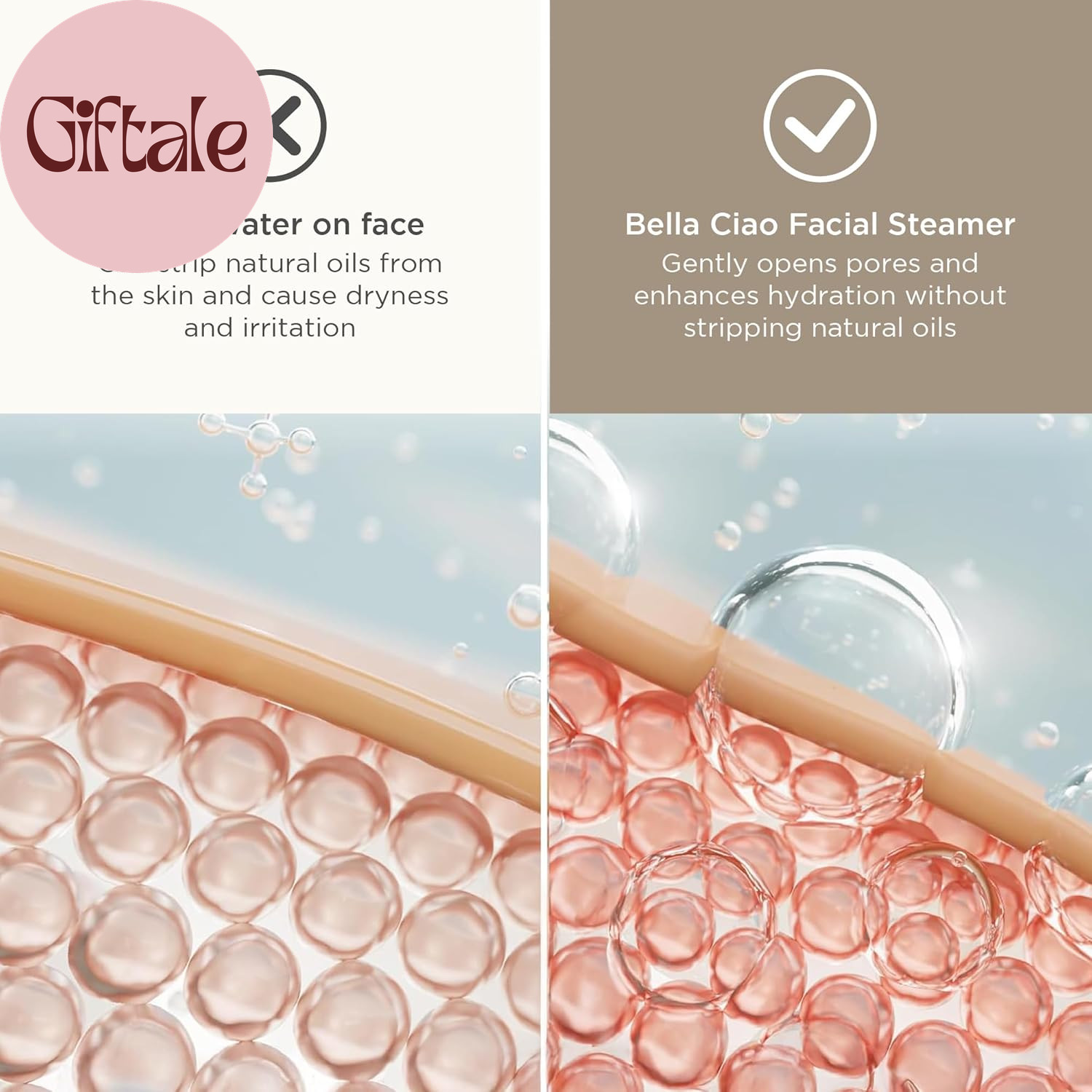 11-Piece Facial Steamer Set – Portable Face Steamer for Deep Cleaning, Hydration