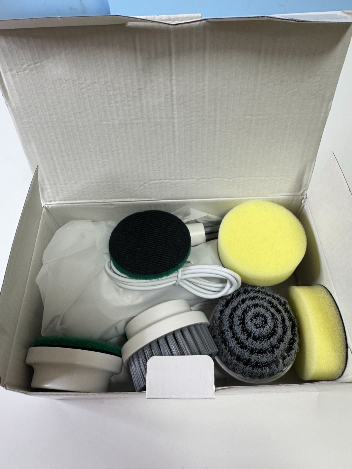 StarVal SVB001 Electric Spin Scrubber With Multiple Brush Heads & USB Charging C