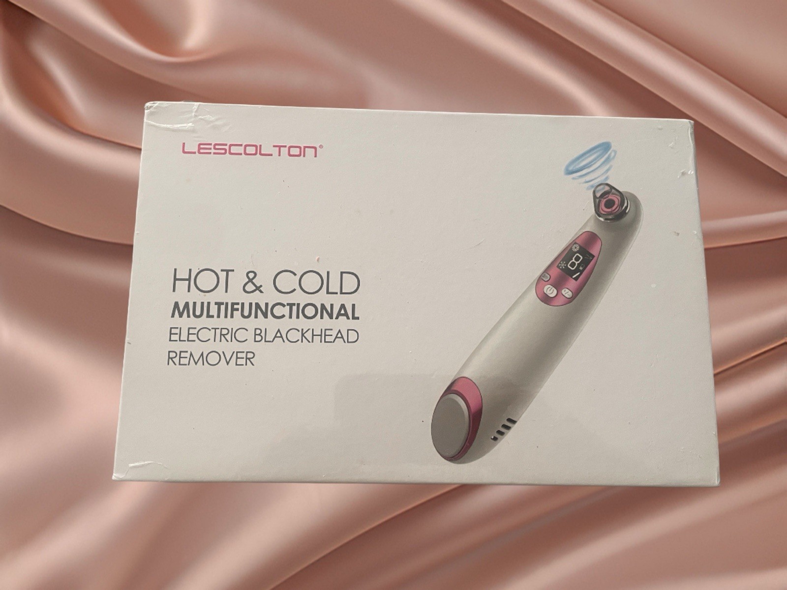 LESCOLTON Multifunctional Electric Blackhead Remover Hot Cold Facial PoreVacuum