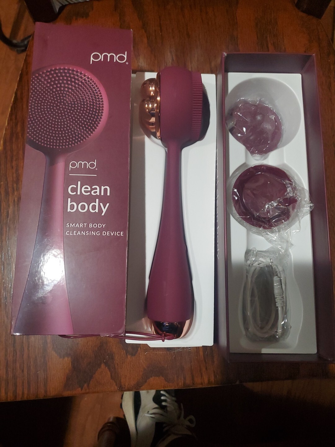PMD Clean Body Smart Body Cleansing Device,Complete Set 4003-Berry New open Box