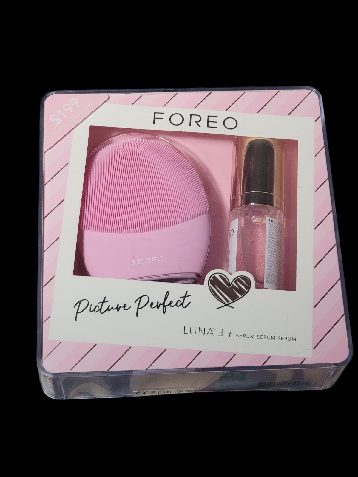 Foreo Luna 3 for normal skin – Pink – sealed Bonus – free serum