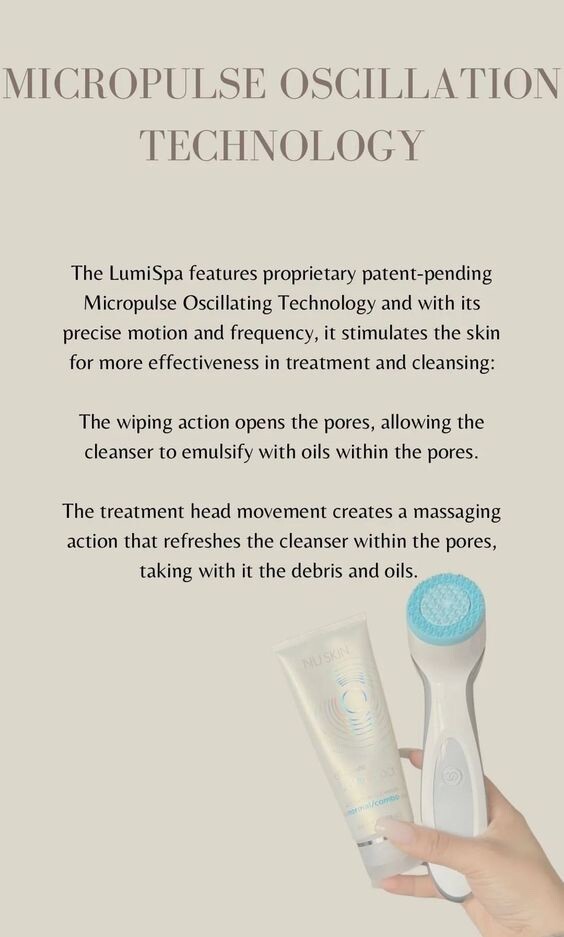 NEW Lumispa iO Rose Gold Device with Magnetic Charger – FREE GIFT INCLUDED! :)