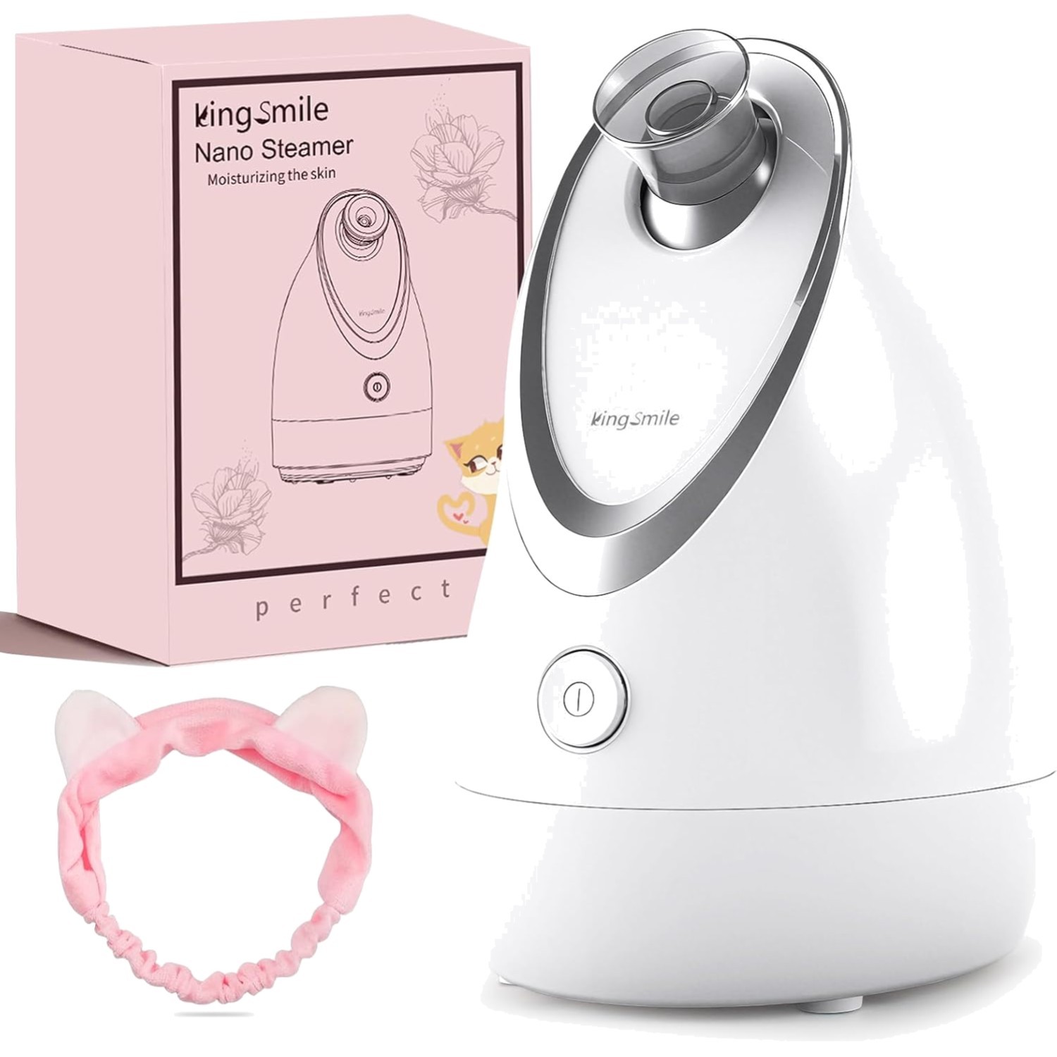 Compact Nano Facial Steamer – Ultimate Deep Clean & Hydration for Glowing Skin