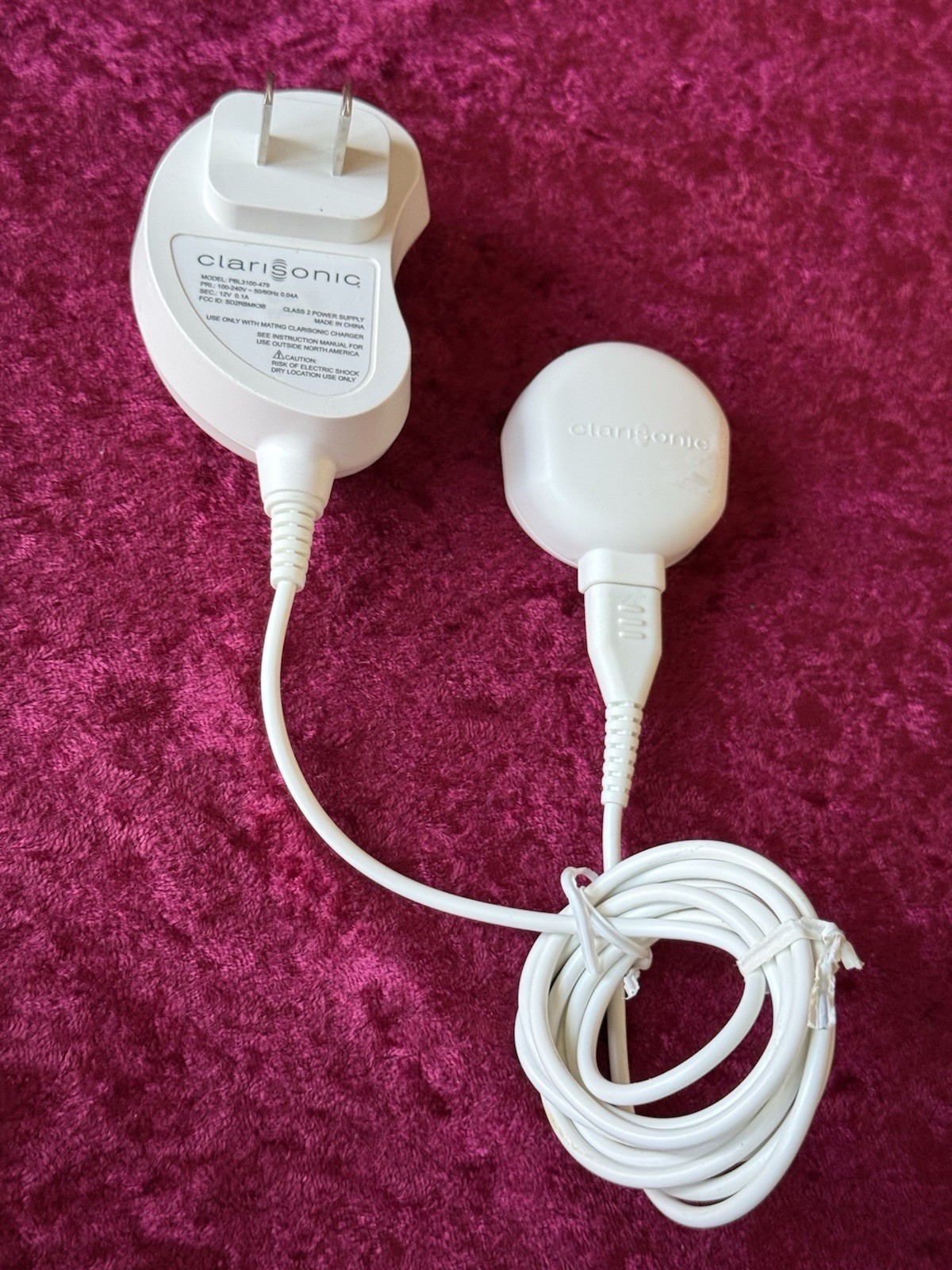 Original Clarisonic Opal Power Adapter PBL3100-479 And Charger PBL5180B.PreOwned