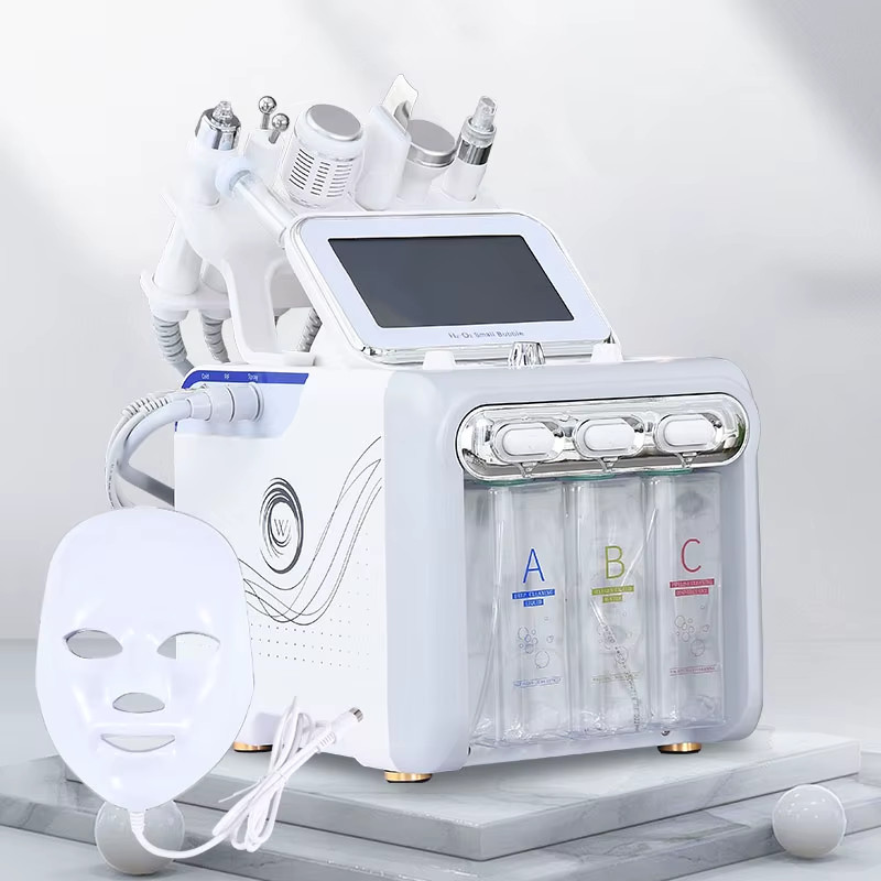 7 in 1 H2O2 Beauty Skin Cleansing Hydrofacial Machine Facial Machine Water Aqua