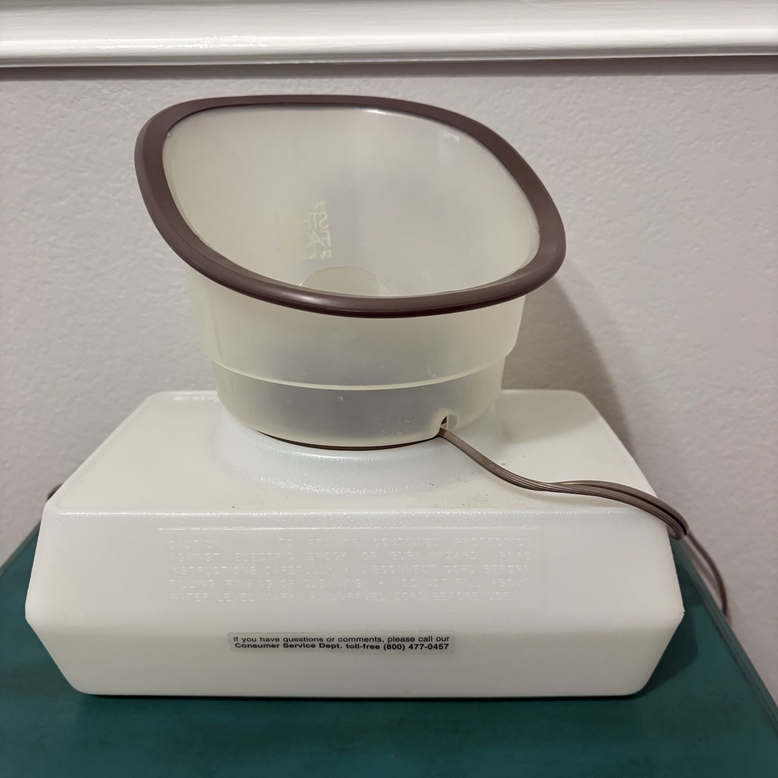 Vintage The Steam Facial by Kaz Pore Cleansing Facial Steamer & Room Humidifier