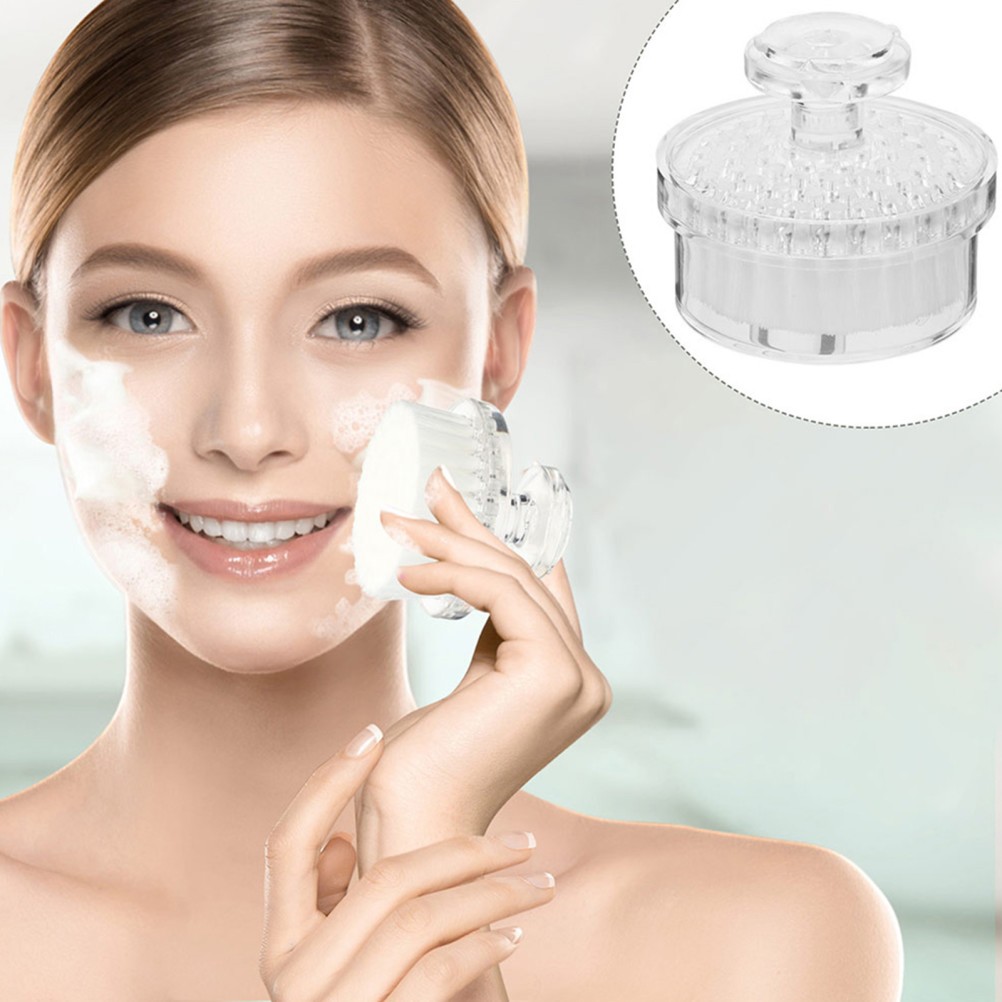 1Pack Face Cleansing Brush Manual For Facial Skin .1In