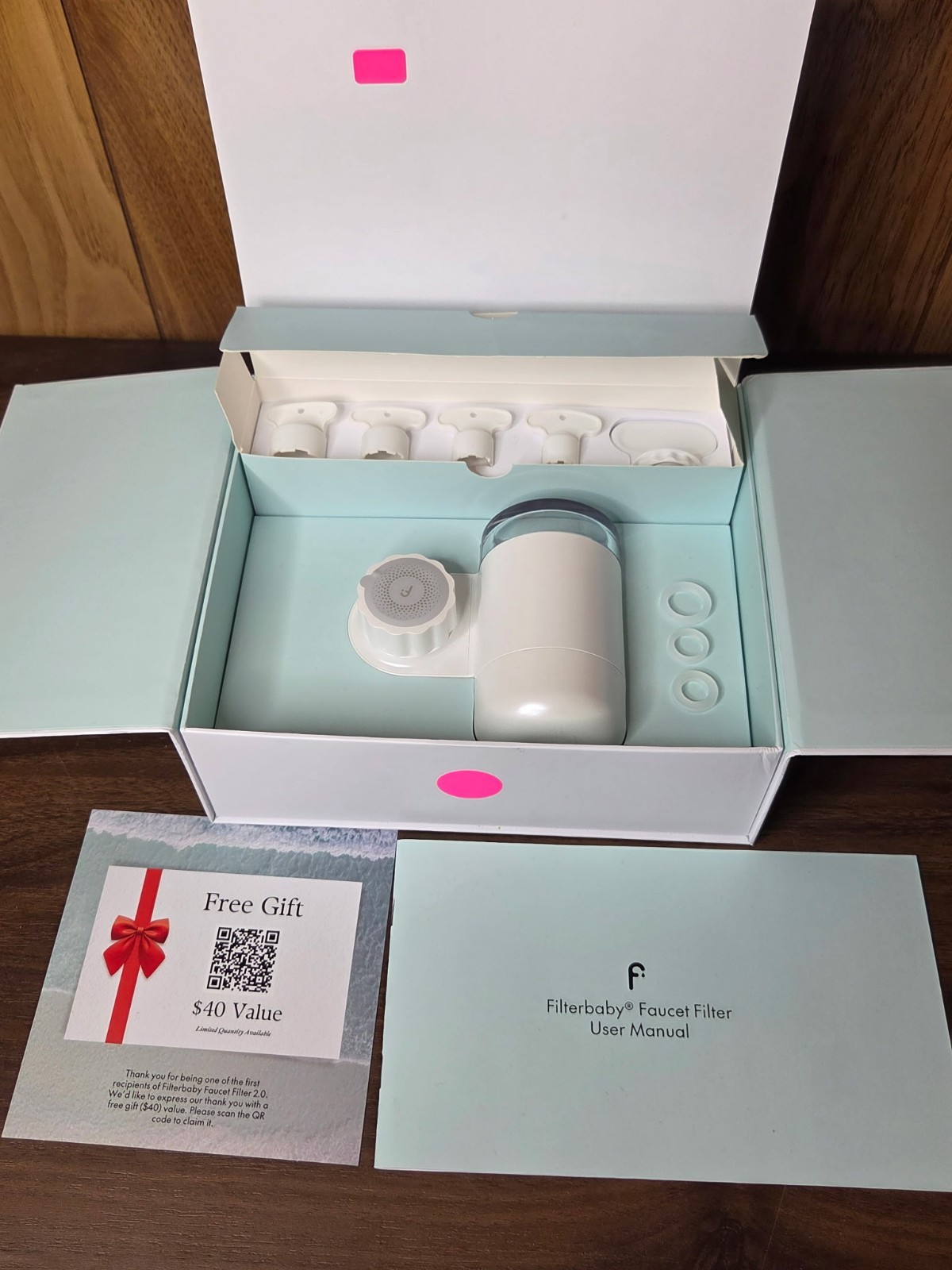 Filterbaby Skincare Filter 2.0, Bathroom Sink Filter Water Faucet for Skin Care