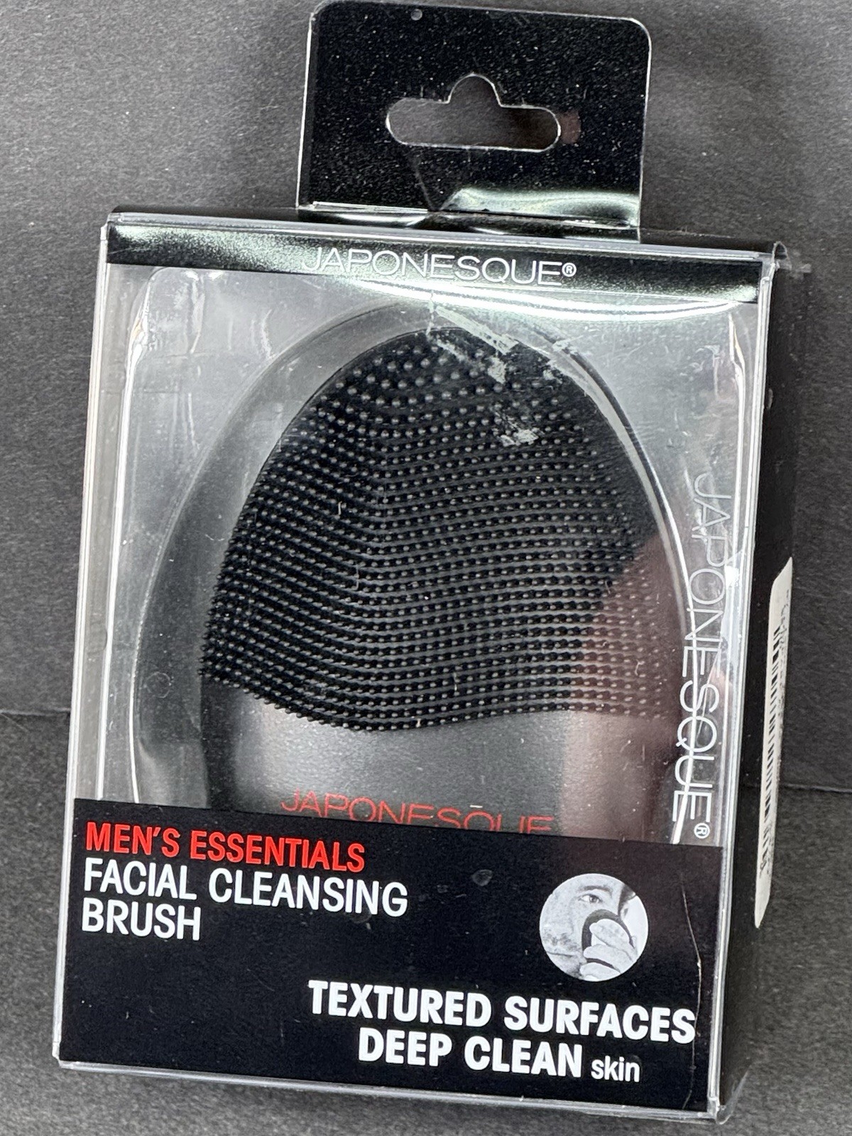 Japonesque Men’s Essentials Dual Sided Facial Cleansing Brush