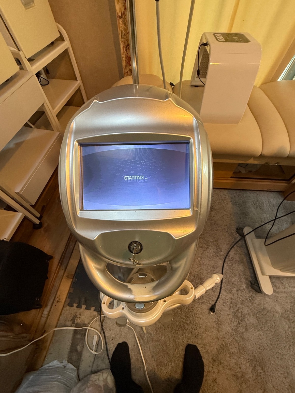 Professional spa equipment items