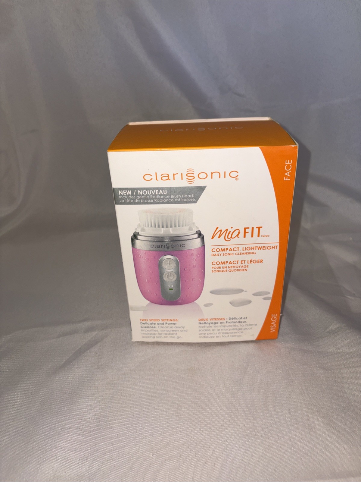 Clarisonic Mia Fit Skin Cleaning Face Brush PINK