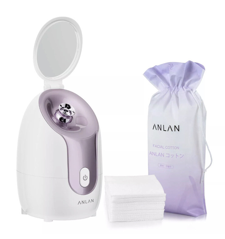 ANLAN Pore Steamer, Facial Beauty Device, Face Steam Factory Sealed