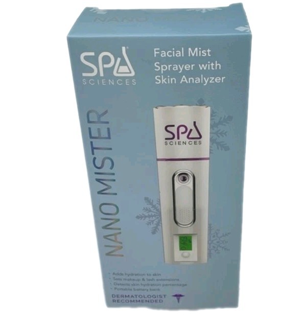 SPA SCIENCES Nano Sprayer Hydrate Mist Machine Skin Analyzer NWOT