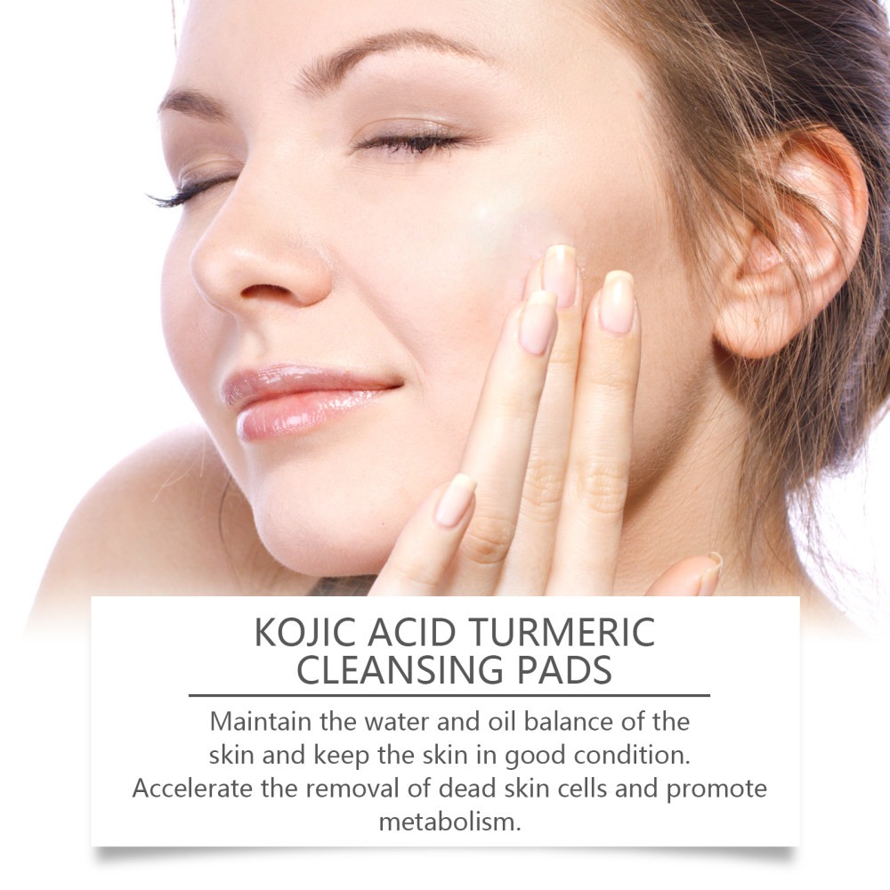 Turmeric Kojic Acid Cleaning Pad Brightening Cleaning ntle