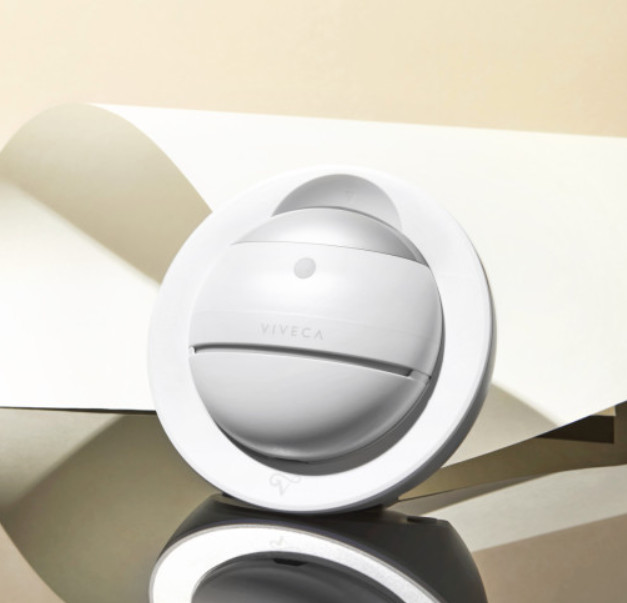 Viveca Ultrasonic Cleanser Dual Composite Premium Cleansing Device / K-Beauty