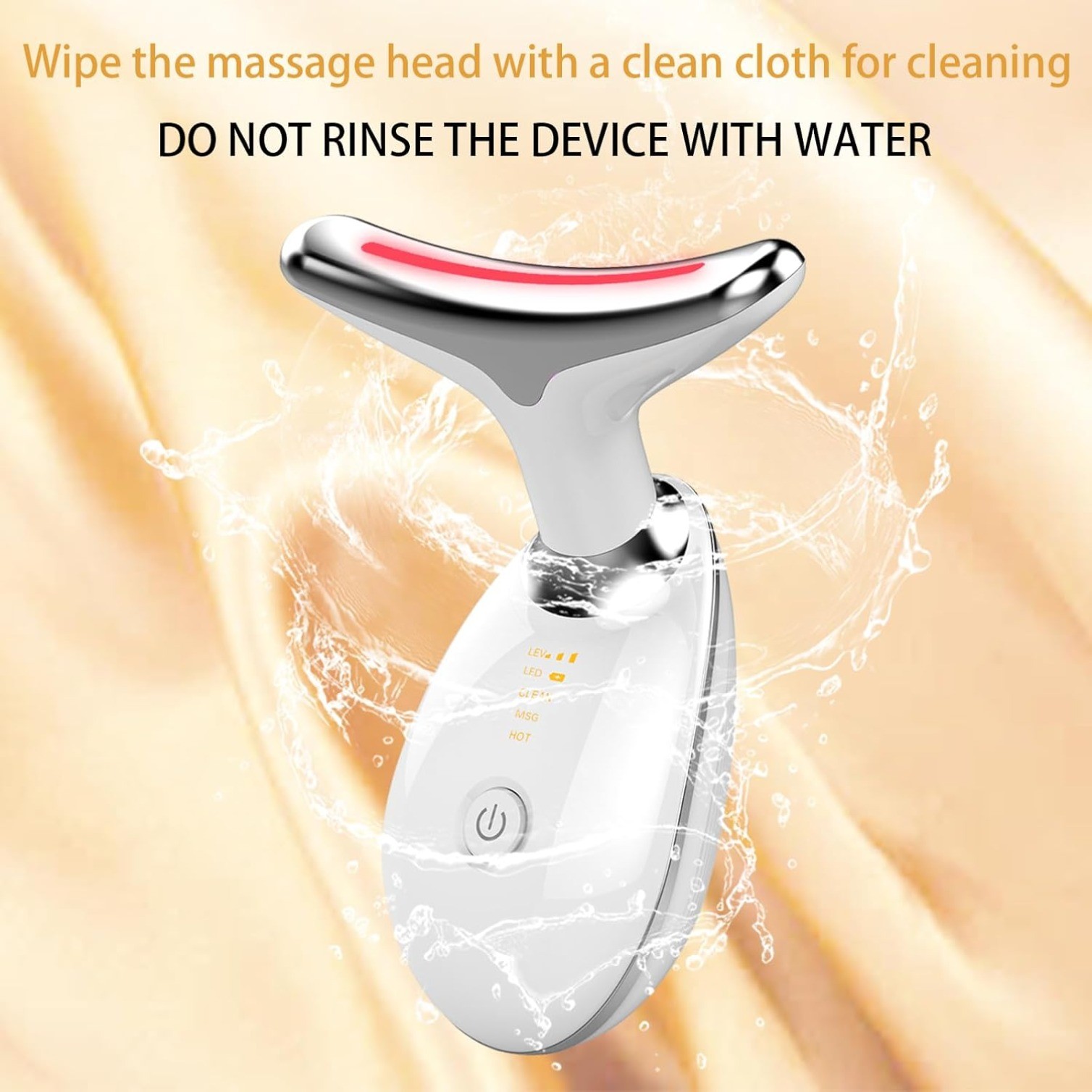 Neck Face Device, 3 in 1 Portable Face Sculpting Tool, Three Modes, White