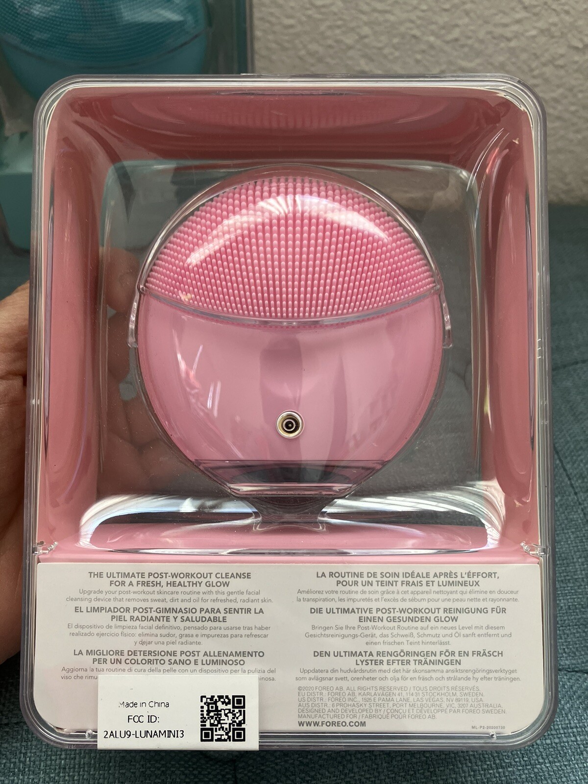 FOREO LUNA Mini 3 Face Cleanser – Pearl Pink
