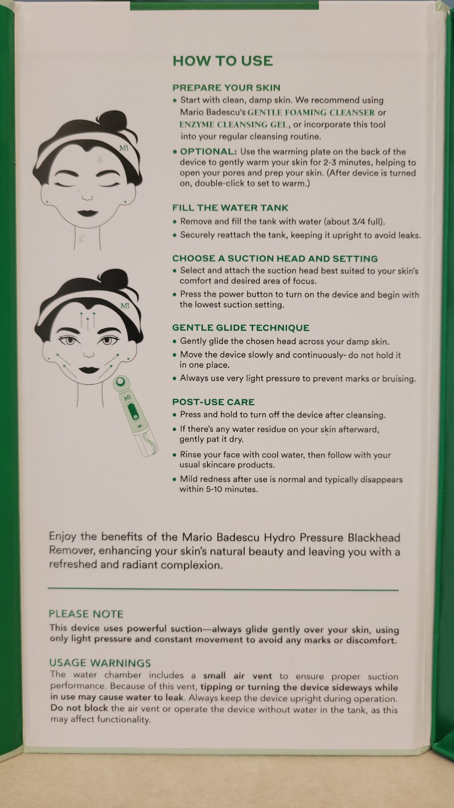 Mario Badescu Hydro Pressure Blackhead Remover