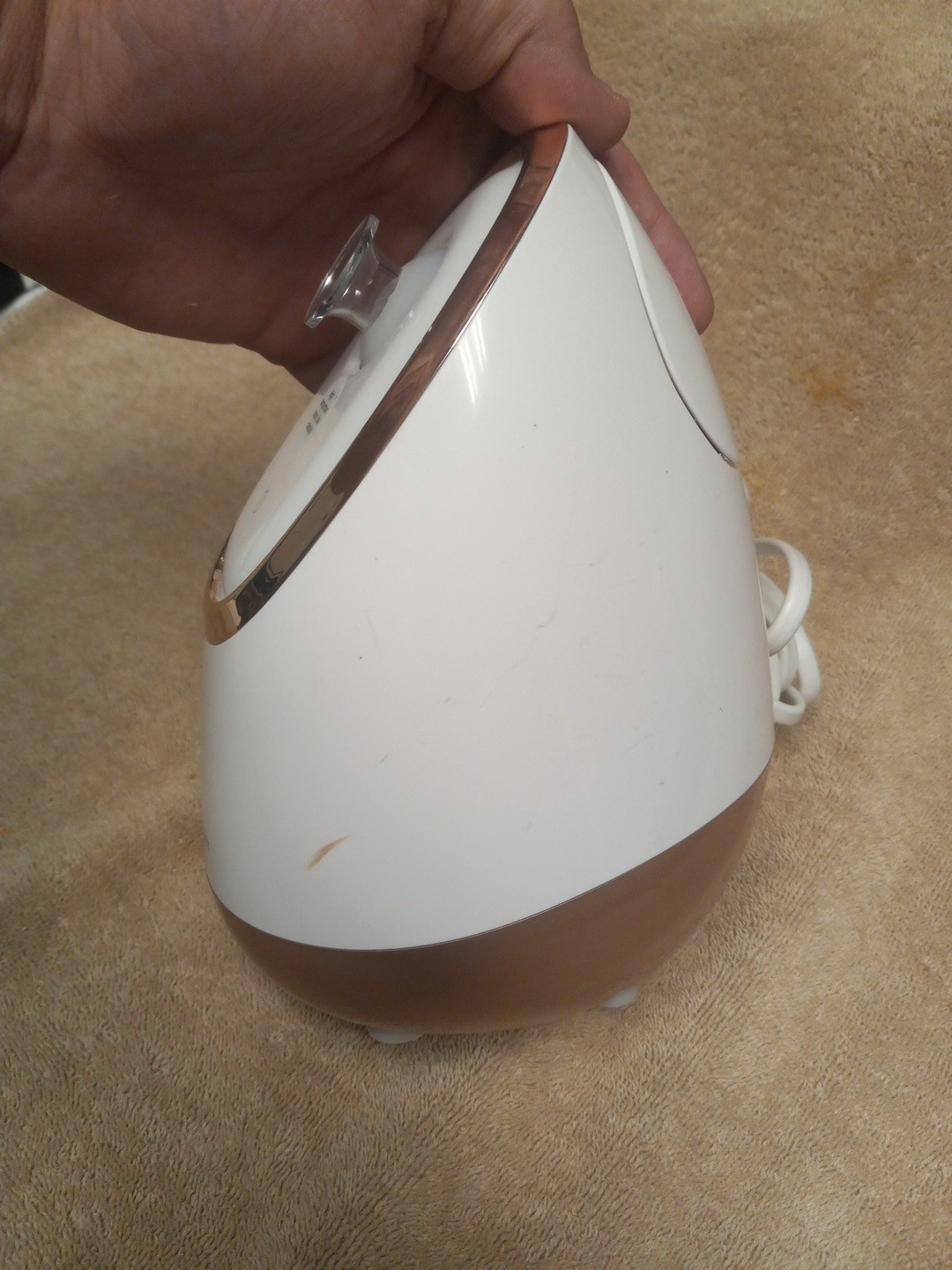 Vanity Planet Aira Ionic Facial Steamer for All Skin, Detoxifies, Rose Gold