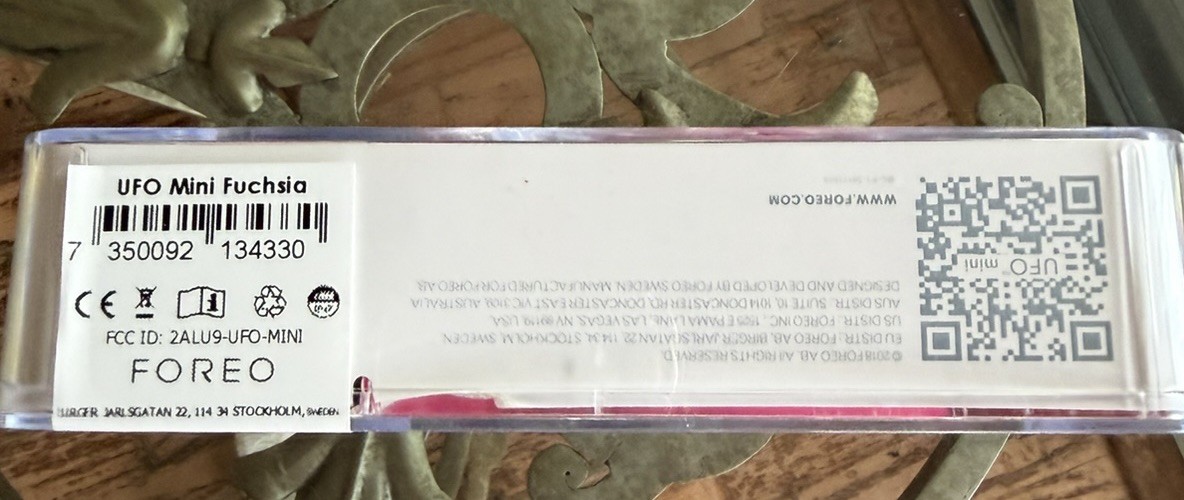 FOREO UFO Mini Smart Mask Treatment Device Fuchsia NEW IN SEALED BOX New Sealed