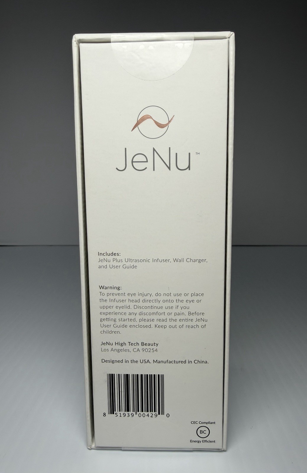 JeNu Plus Ultrasonic Infuser New Sealed