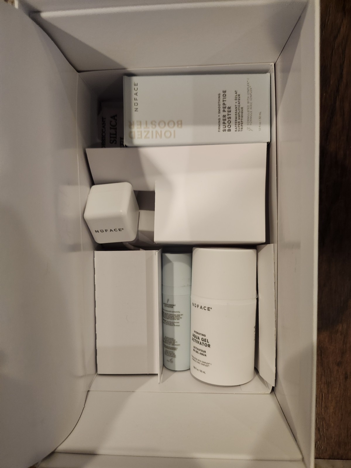 NuFACE Trinity+ Smart Advanced Facial Toning Starter Kit w/ Serum Gel & Brush