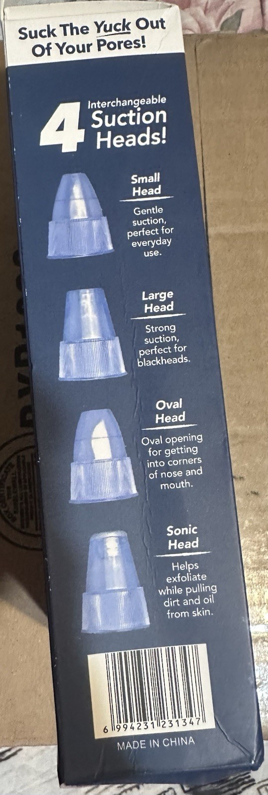 DermaSuction Pore Cleaning Device with Vacuum Action Brand New In Box