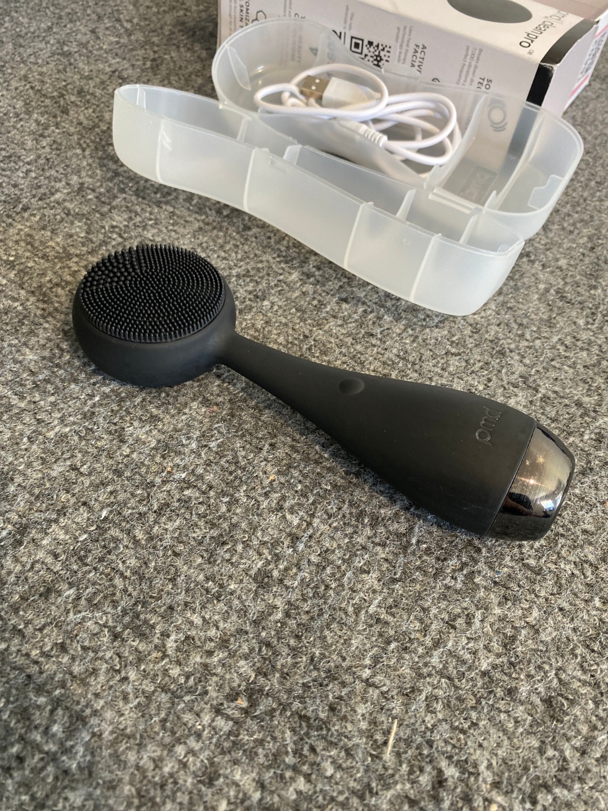 PMD Beauty Clean Pro OB Smart Facial Cleansing Brush w/ Obsidian & Heat
