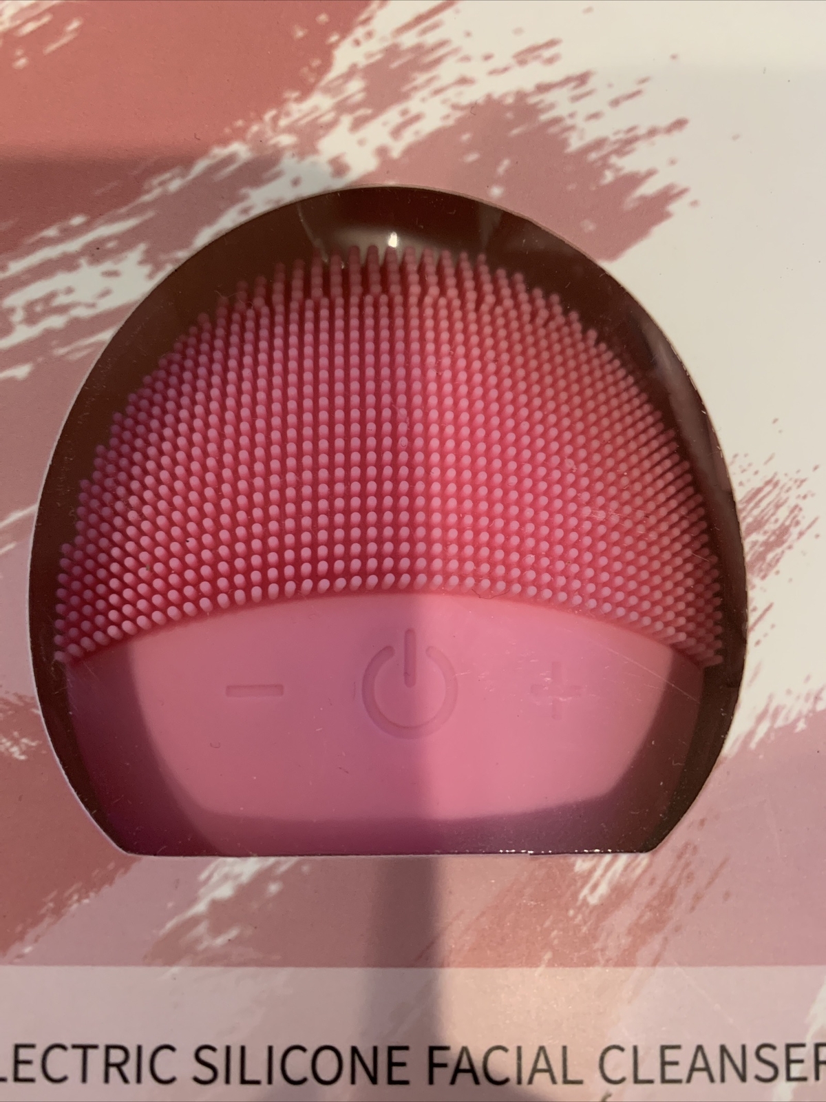 Electric Silicone Facial Cleanser Brush Soft Silicone Waterproof Vibrating NEW