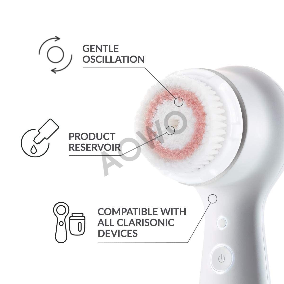 Clarisonic Mia 2 Cleansing System 2 Speeds for Gentle and Everyday Cleansing Set