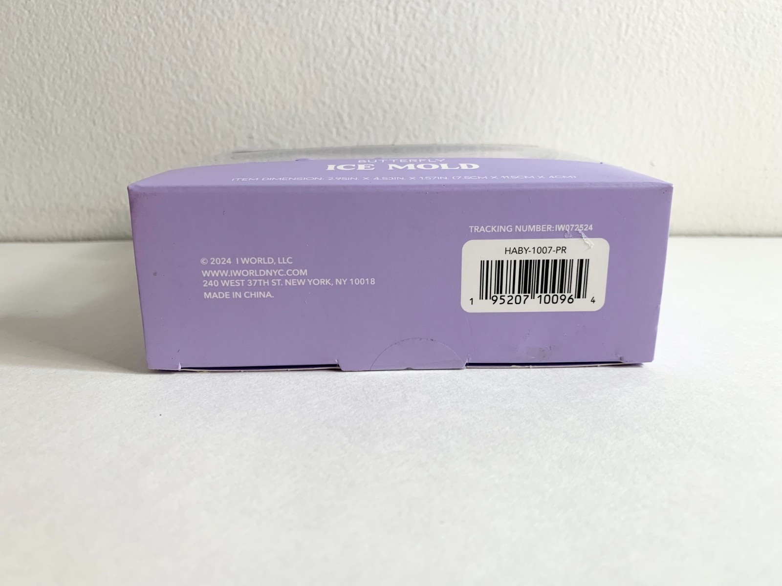 Lumie Skincare Butterfly Ice Mold Purple (NEW)