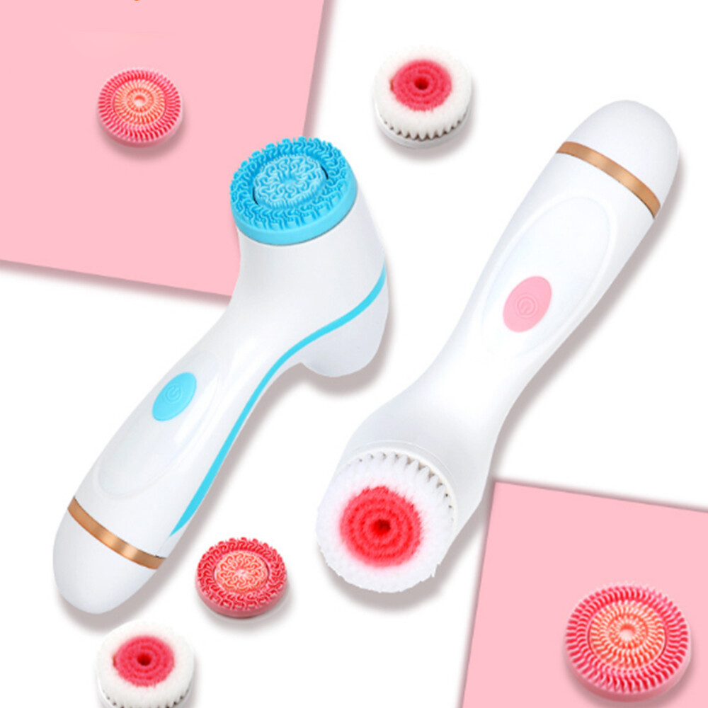 Facial Cleansing Spin Brush Set Galvanic Spa Cleaning Remove Blackhead Machine