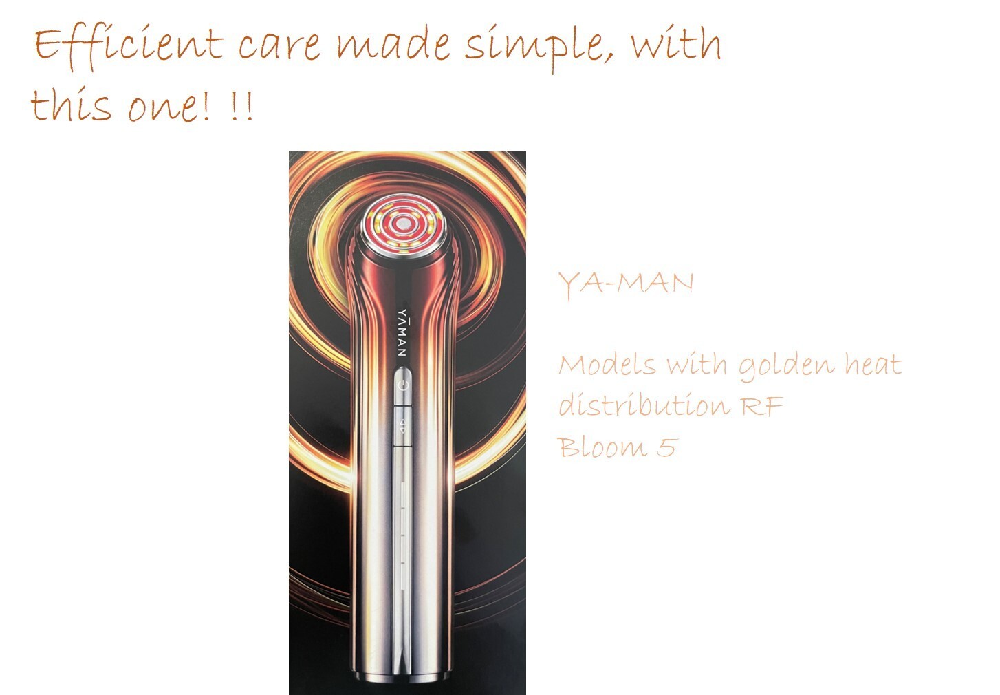 Yaman New Product! YJFS16YL RF Facial Beauty Machine Bloom 5 Japan New