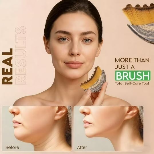 Aeki Lymphatic Contour Face Brush Facial Brush for Wrinkles MPN X004WOPWOT