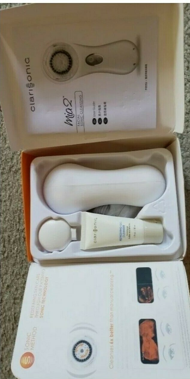 Clarisonic Mia 2 ultrasonic electric skin care facial Cleansing 3 colors NEW