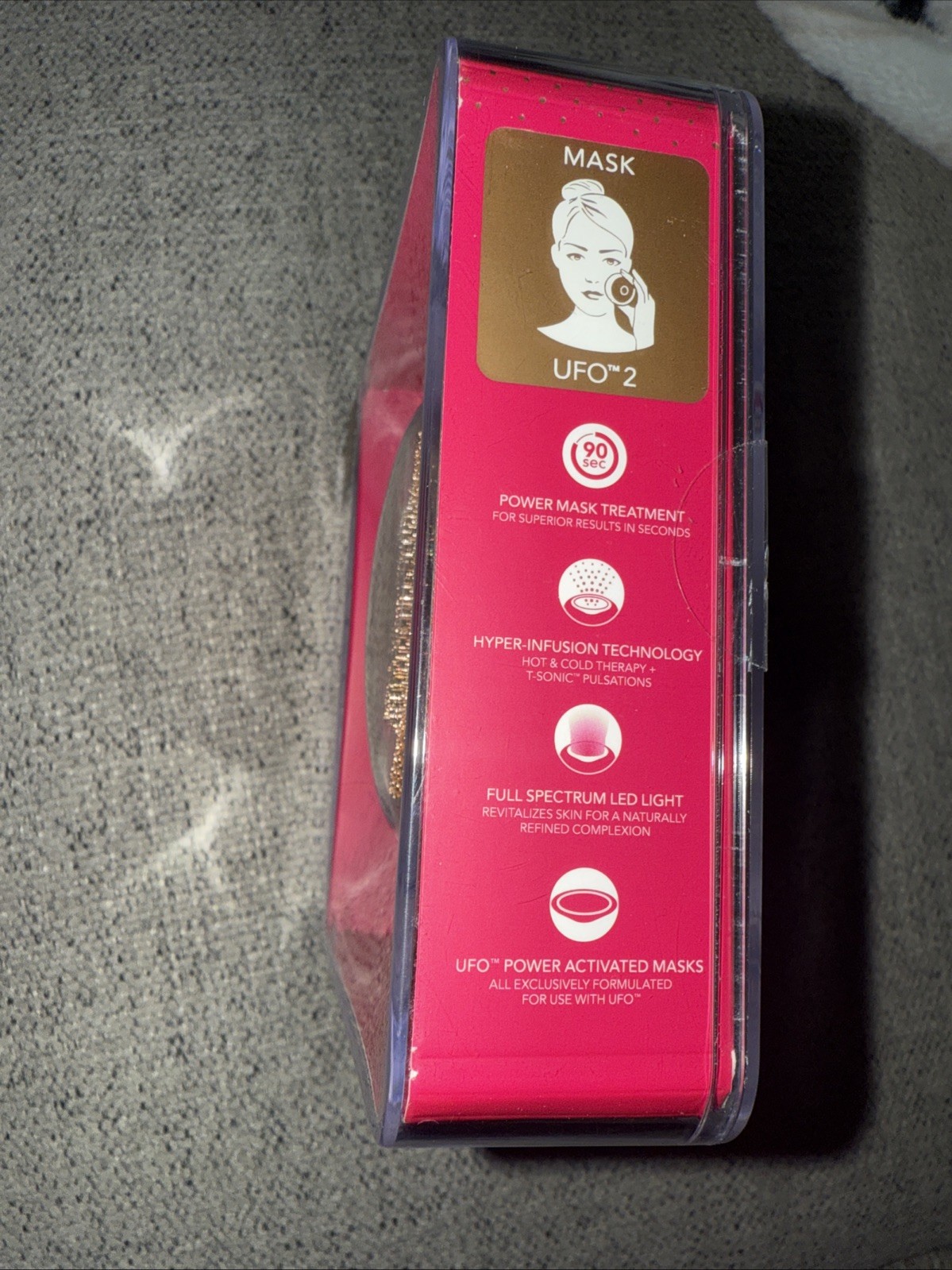 FOREO – UFO 2 Smart Mask Treatment Device Fuchsia Brand New Sealed