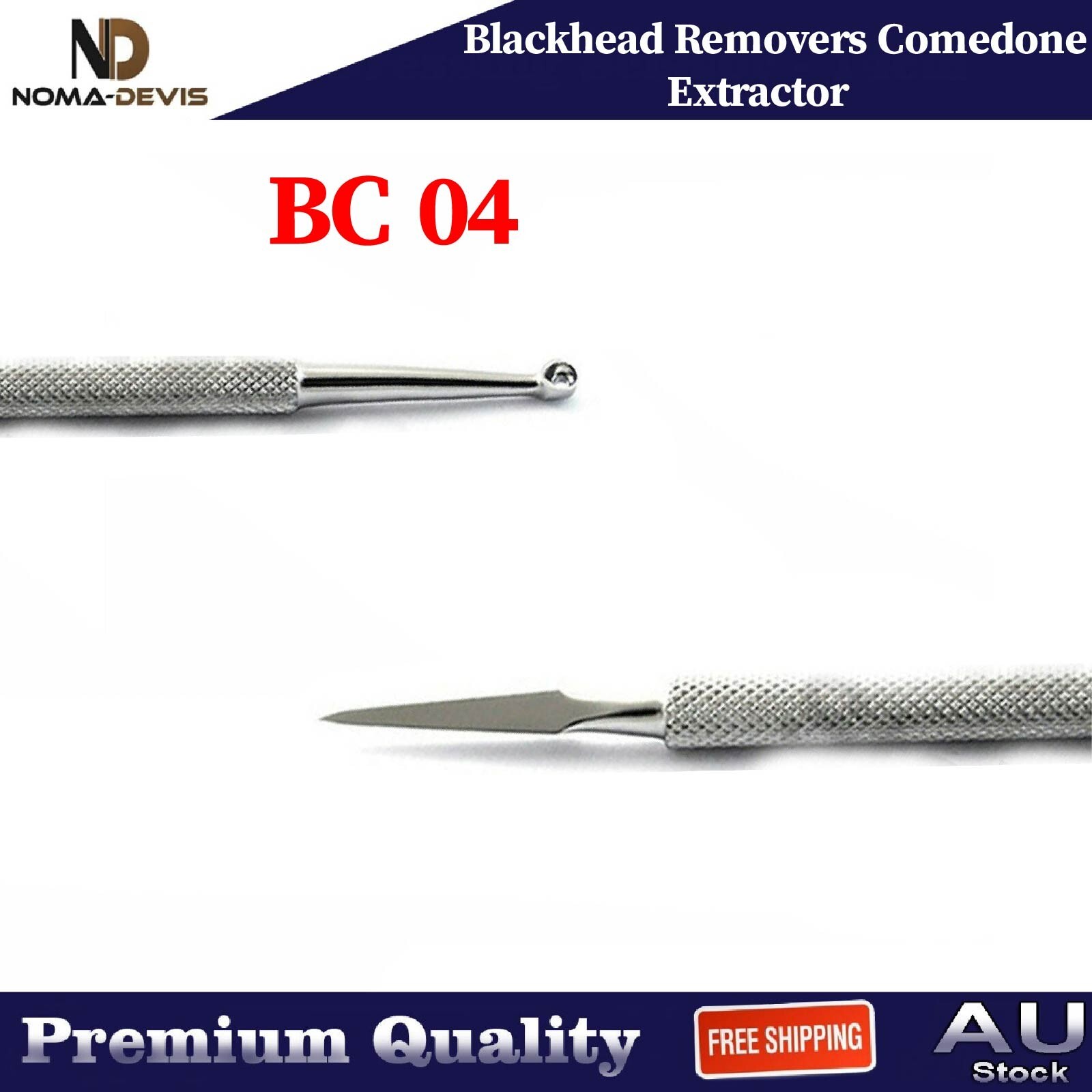 Comedone Extractor Womens Skin Care Acne Blemish Blackhead Removers BC 04