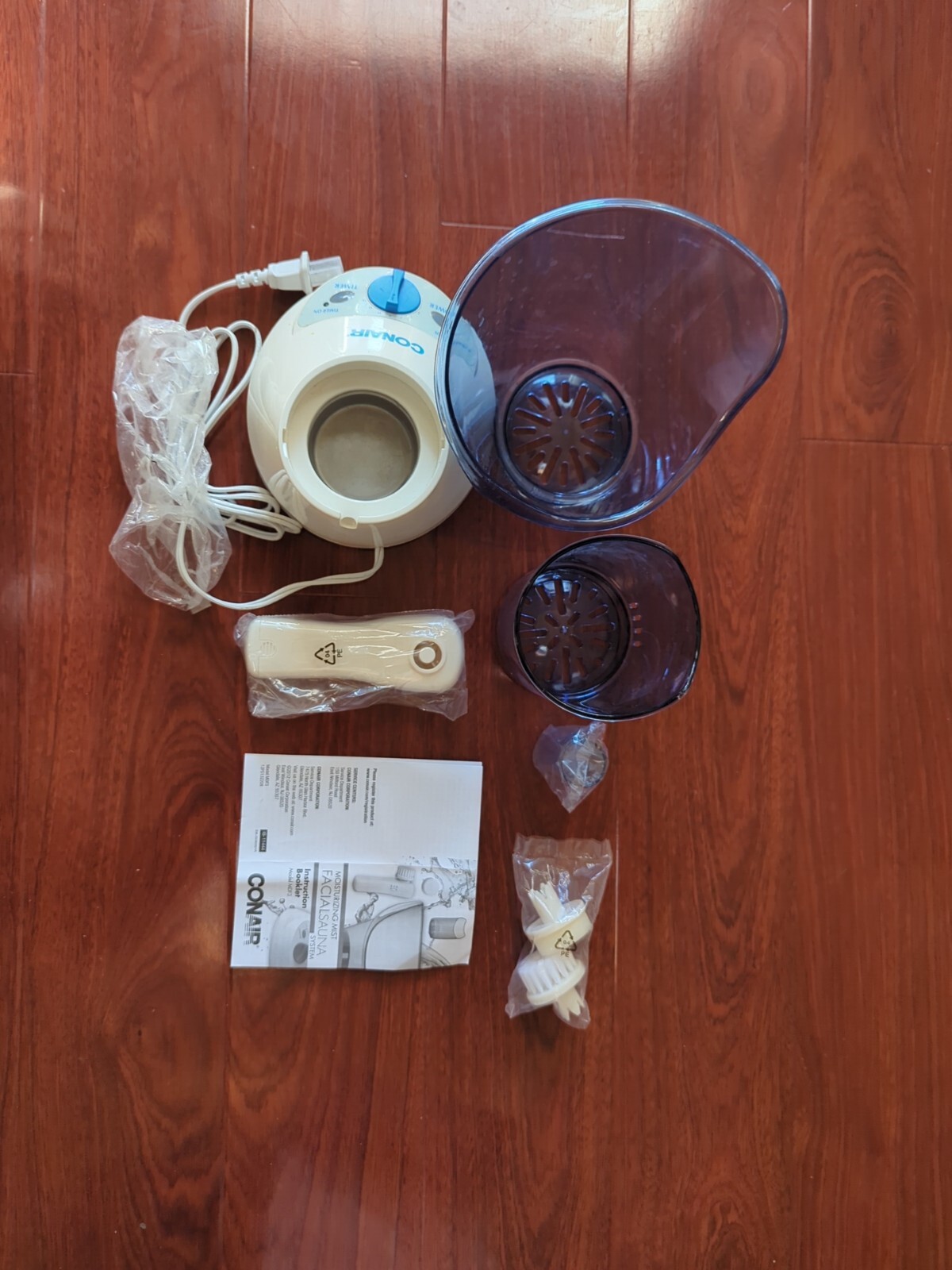 Conair Moisturizing Mist Facial Sauna System MDF3 Steam Exfoliate Tool Skin Care