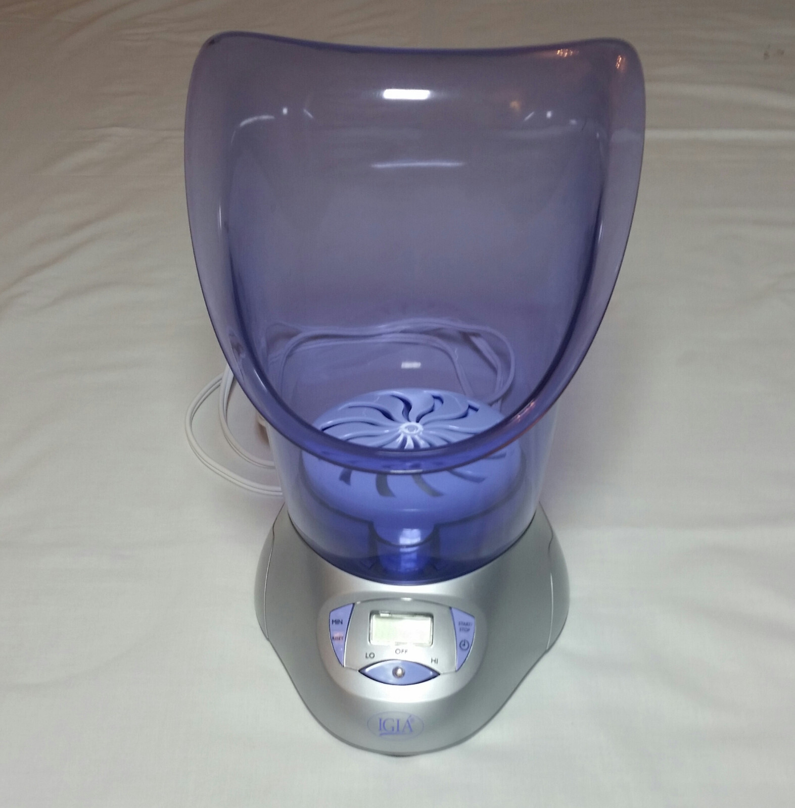 IGIA 3 IN 1 FACIAL SAUNA STEAMER INHALER AROMATHERAPY SPA FACE CLEANSER MACHINE