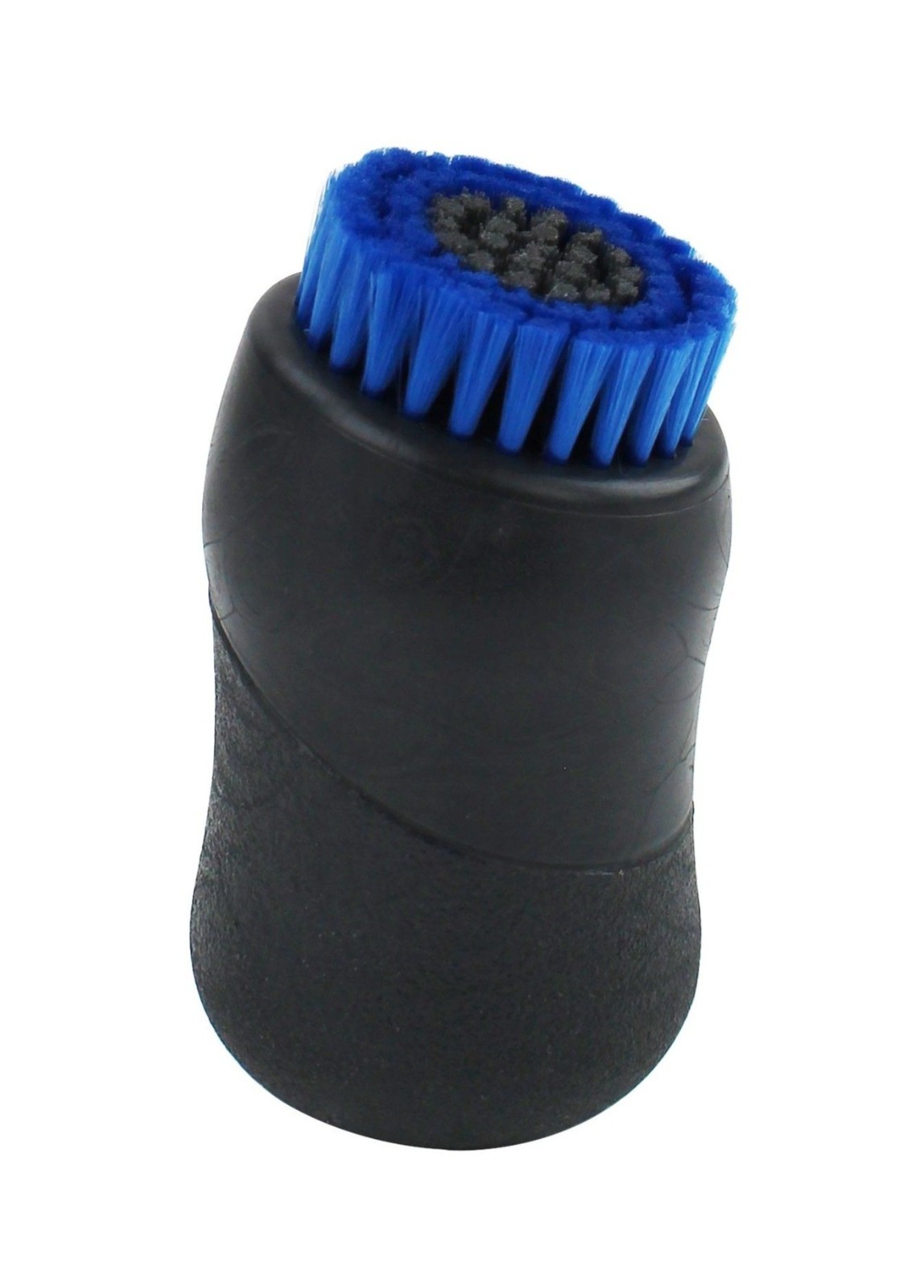 BODY BENEFITS For Him Mens Face Brush Compact Blue & Black with Ergonomic Handle