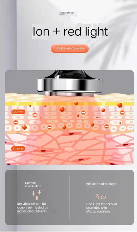 LED Photon Facial Lifting Massager Skin Tightening Rejuvenation Beauty Machine