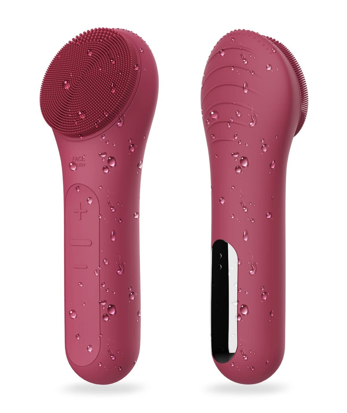 Berry Electric Face Wash Brush Waterproof Cleansing Exfoliating Massaging