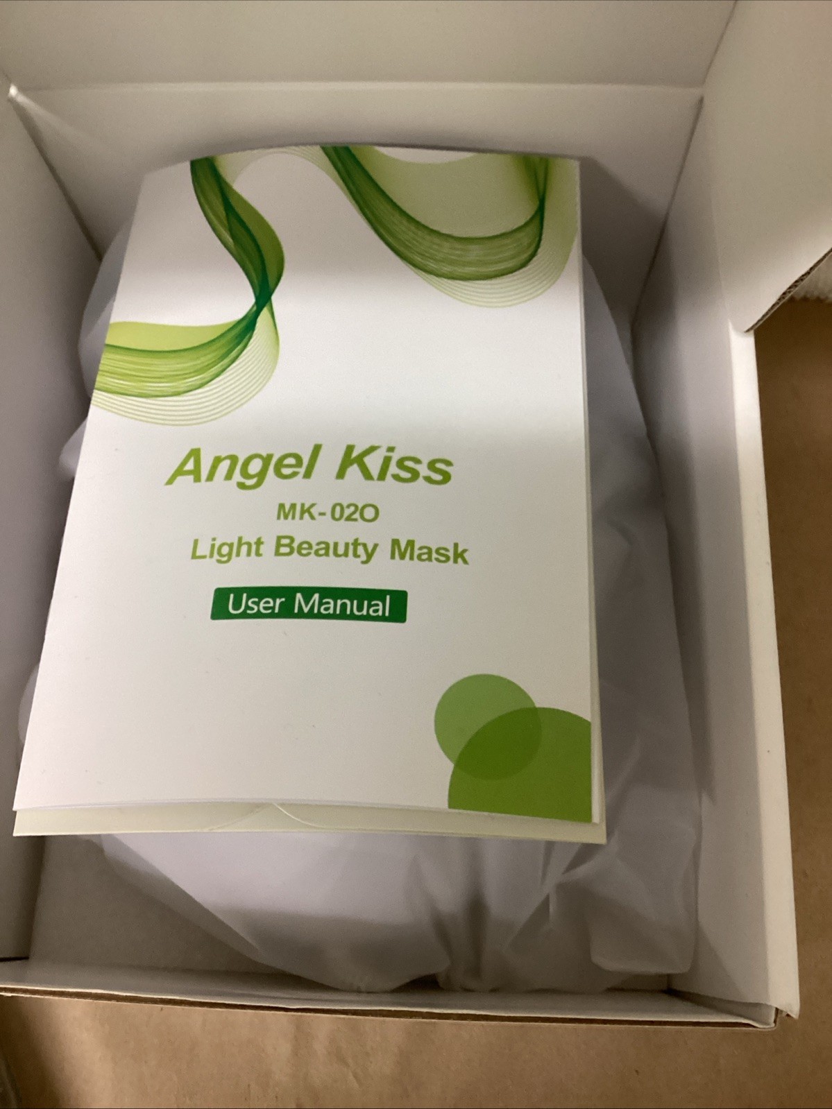 Led Face Mask-Angel Kiss 7 Color Photon Blue Red Light Therapy Skin Rejuvenation