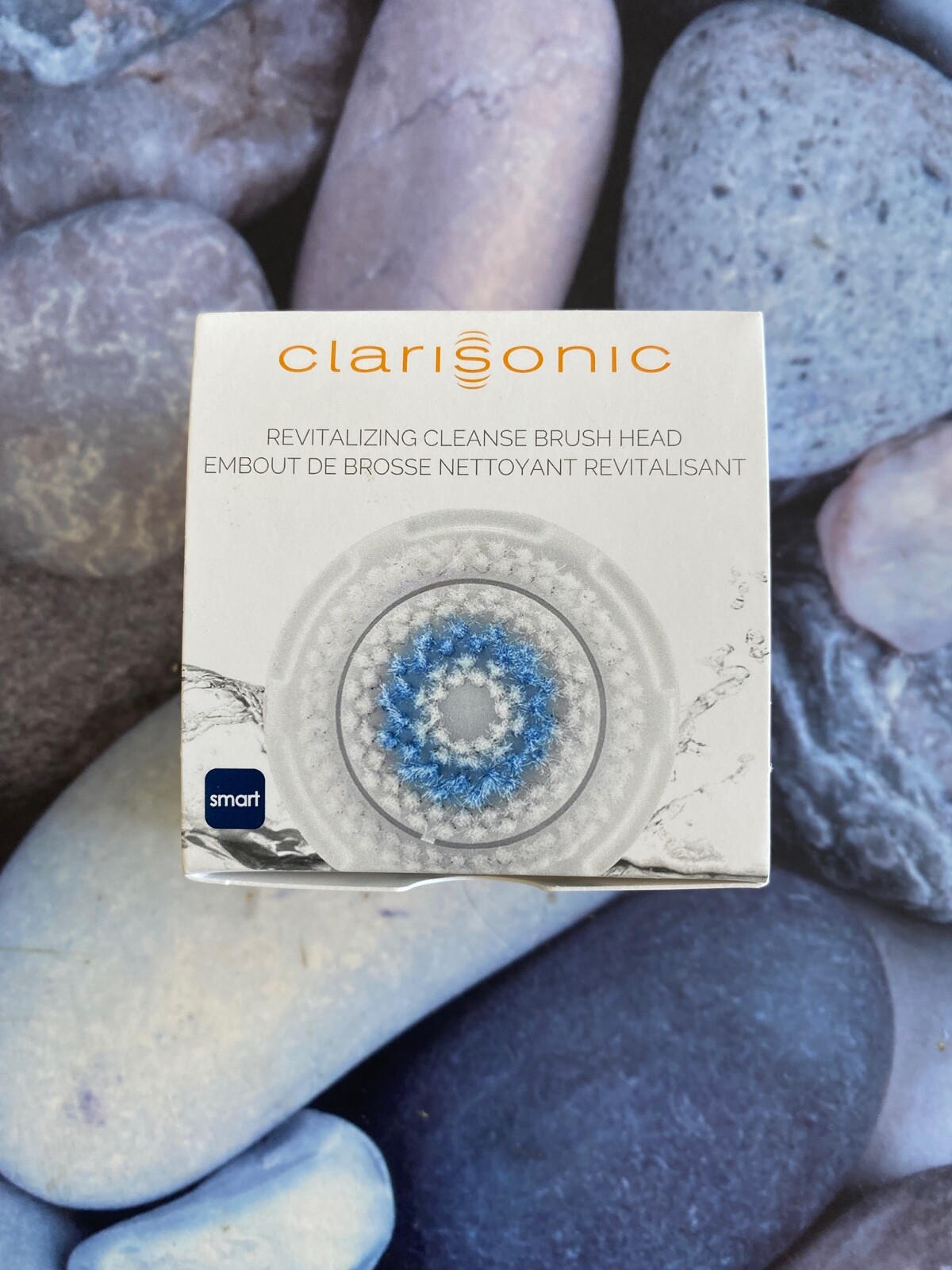 Clarisonic Revitalizing Cleanse Brush Head Brand New in Box. Blue