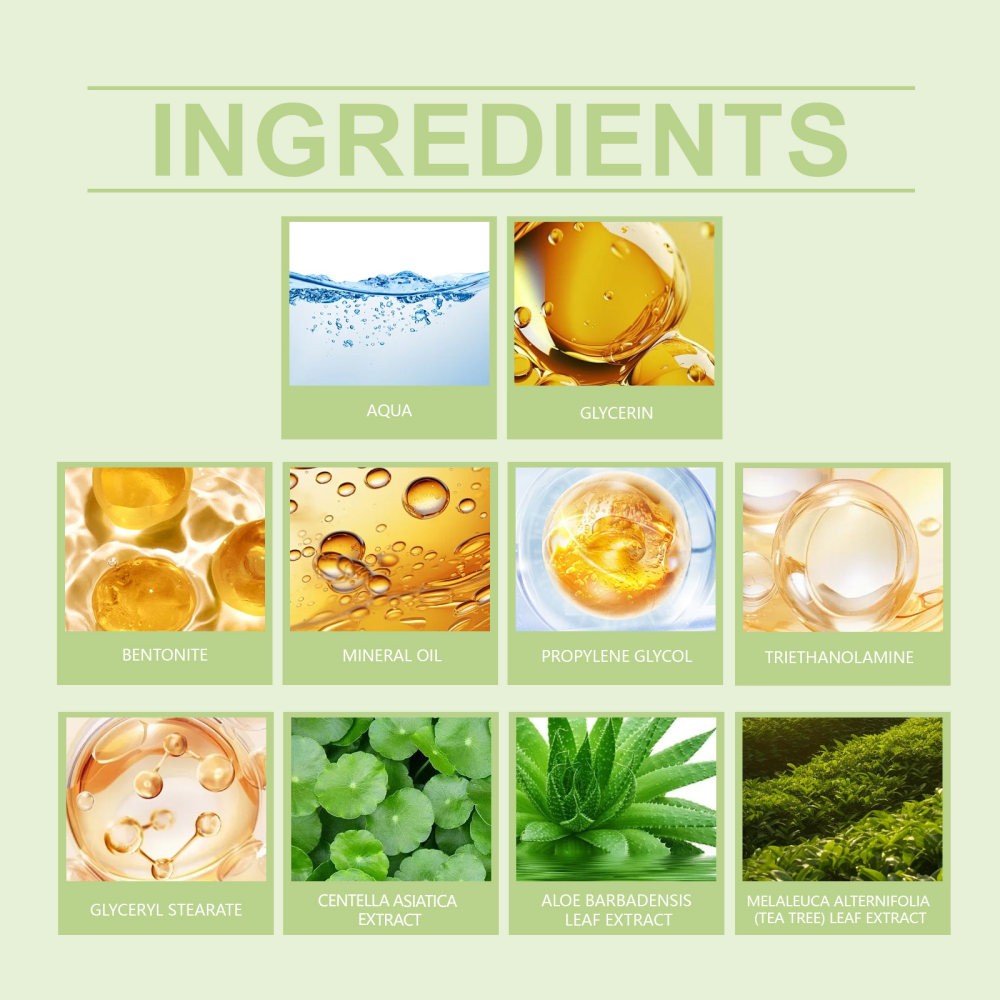 Centella asiais facial cleanser cleansing pores