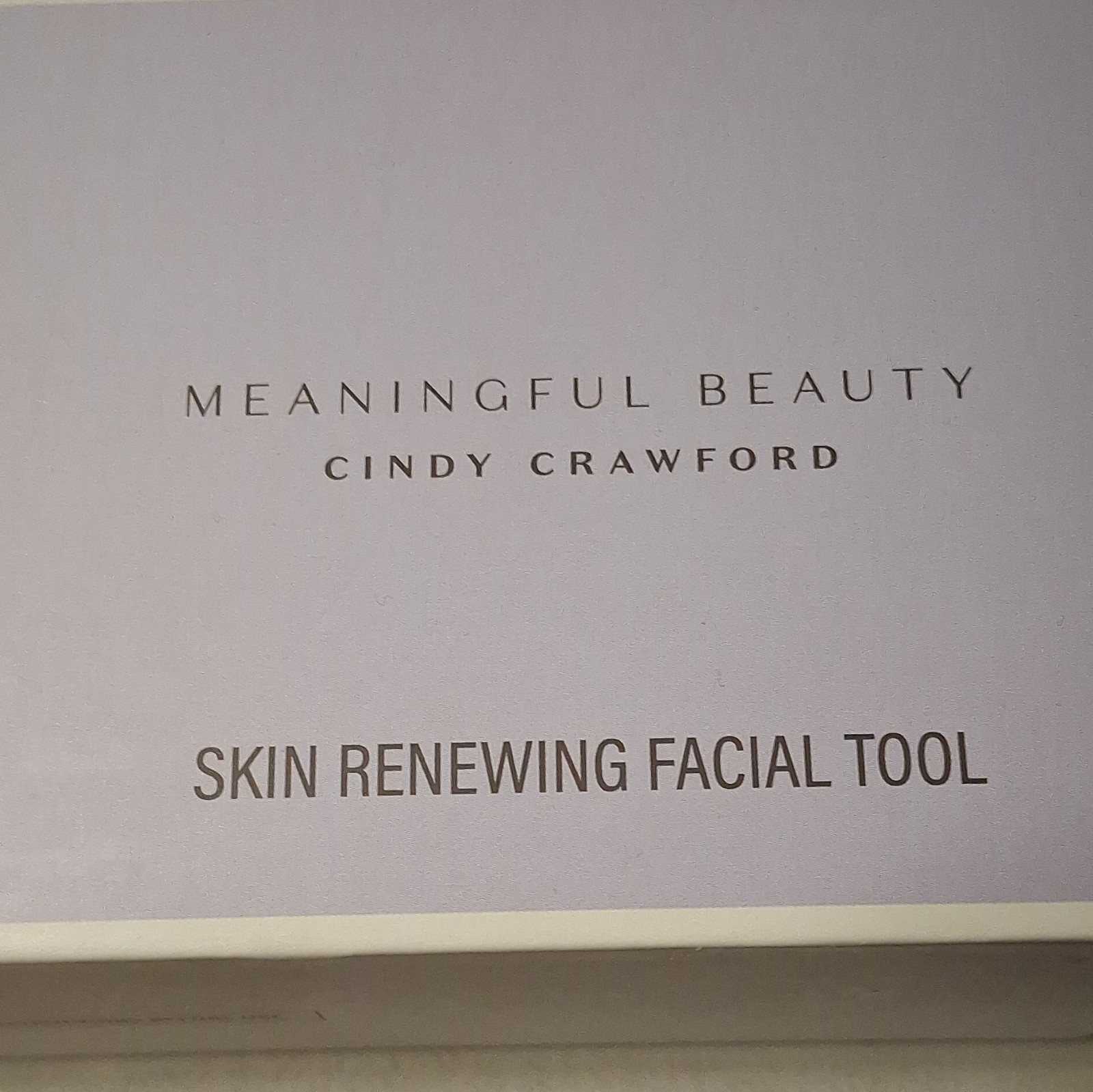 Meaningful Beauty Skin Renewing Facial Tool White Heat Massage Red Light