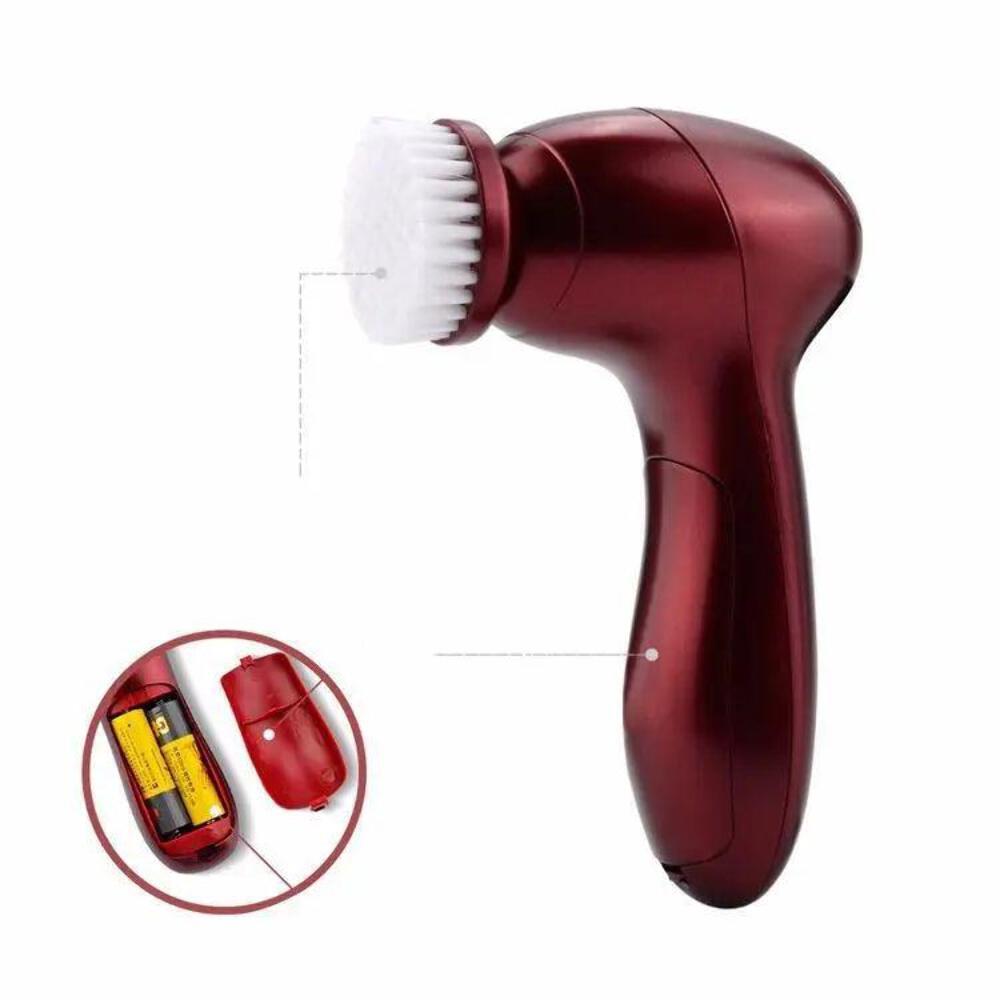 Glowup Electric Face Scrubber Exfoliator Pore Cleaner Facial Cleansing Brush